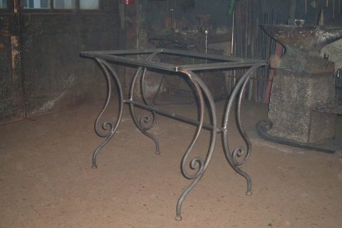 Stalen tafel